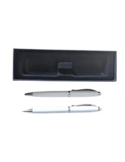 Coffret Parure De Stylo Bille Et Porte Mine Blanc