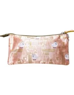 Trousse Scolaire 3 Compartiments Comme Des Betes -Scolaires Fournitures Magasin comme des betes trousse 3 compartiments rose gold 3