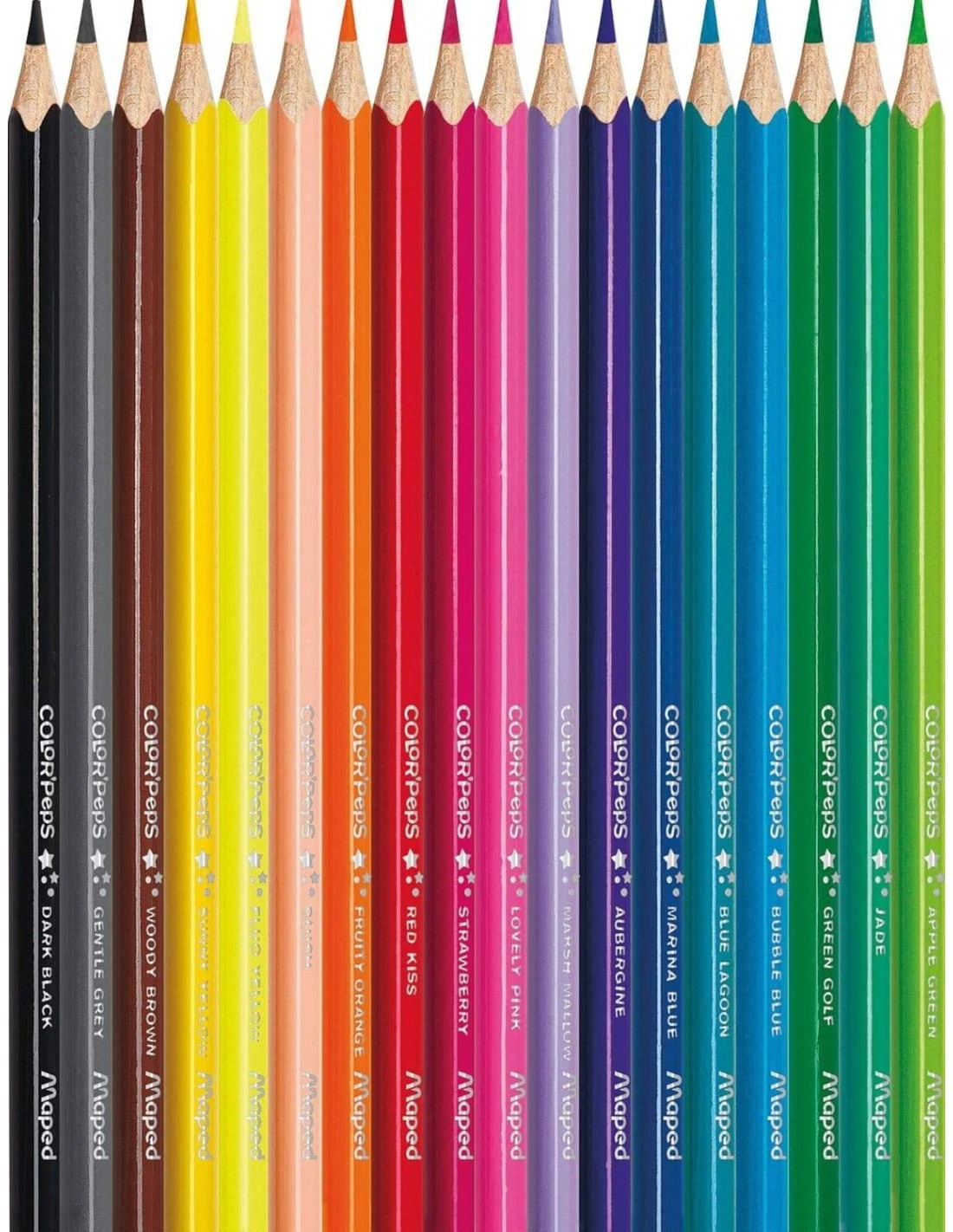 Crayons De Couleur Maped Color'peps Star X18 6 Crayons De Couleur Maped Color'peps Star X18 – Image 4