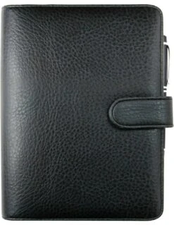 Exacompta - Organiseur Exatime 17 Baltique - 15 X 19 Cm - Septembre 2023 à Décembre 2024 Noir