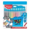 12 Feutres Maped Color'peps Long Life Inno -Scolaires Fournitures Magasin feutres maped color peps long life inno