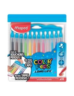 12 Feutres Maped Color'peps Long Life Inno