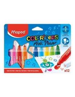 Feutres Maped Color'peps Mini Power X12