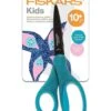 Fiskars Ciseaux D'écolier, + 10 Ans, Longueur: 17 Cm, Pour Droitiers Et Gauchers