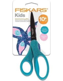 Fiskars Ciseaux D'écolier, + 10 Ans, Longueur: 17 Cm, Pour Droitiers Et Gauchers
