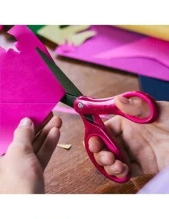 Fiskars Ciseaux Enfants 17 Cm Rose Brillant Pour Droitiers Et Gauchers -Scolaires Fournitures Magasin fiskars ciseaux enfants 17 cm rose brillant pour droitiers et gauchers 4