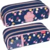 Trousse Double Compartiments KICKERS FANTAISIE GIRL -Scolaires Fournitures Magasin fourre tout double kickers fantaisie girl