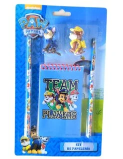 Kit De Papeterie La Pat'Patrouille Figurine Chase Et Ruben