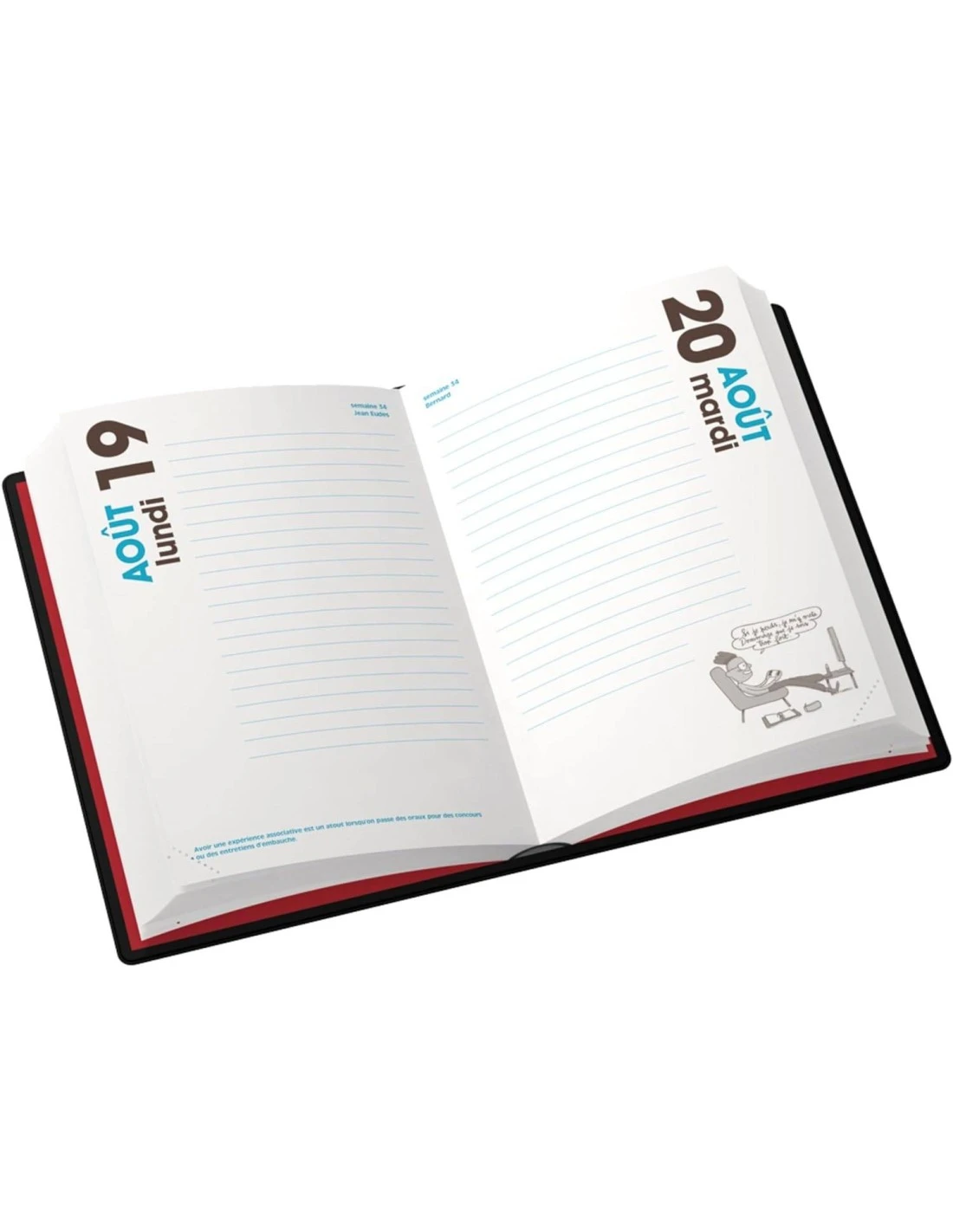 L'ETUDIANT BAC TERMINAL Agenda Scolaire 2024 - 2025 Couverture Ouatinée 12x18cm Noir 8 L'ETUDIANT BAC TERMINAL Agenda Scolaire 2024 - 2025 Couverture Ouatinée 12x18cm Noir – Image 6