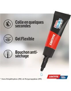 Loctite Super Glue-3 Power Gel Mini Dose -Scolaires Fournitures Magasin loctite super glue 3 power gel mini dose 2