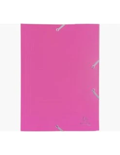 Lot De 10 Chemises à élastiques 3 Rabats Polypropylène EXACOMPTA -Scolaires Fournitures Magasin lot de 10 chemises a elastiques 3 rabats pp exacompta 2