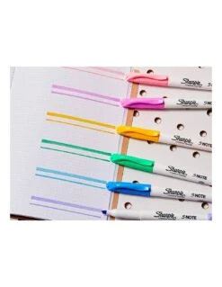 Lot De 12 Marqueurs Créatifs Avec Pointe 2en1 Sharpie S.NOTE -Scolaires Fournitures Magasin lot de 12 marqueurs creatifs avec pointe 2en1 sharpie snote 2