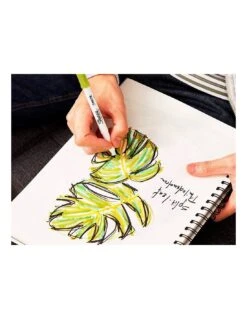 Lot De 12 Marqueurs Créatifs Avec Pointe 2en1 Sharpie S.NOTE -Scolaires Fournitures Magasin lot de 12 marqueurs creatifs avec pointe 2en1 sharpie snote 4