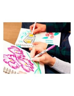 Lot De 12 Marqueurs Créatifs Avec Pointe 2en1 Sharpie S.NOTE -Scolaires Fournitures Magasin lot de 12 marqueurs creatifs avec pointe 2en1 sharpie snote 5