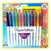 Lot De 12 Stylos Feutre Pointe Large Paper Mate Flair 1 Lot De 12 Stylos Feutre Pointe Large Paper Mate Flair -Scolaires Fournitures Magasin lot de 12 stylos feutre pointe large paper mate flair
