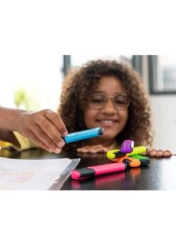 6 Surligneurs Maped Fluo'Peps Classic 17 6 Surligneurs Maped Fluo'Peps Classic -Scolaires Fournitures Magasin maped 6 surligneurs fluo peps classic sous pochette 7