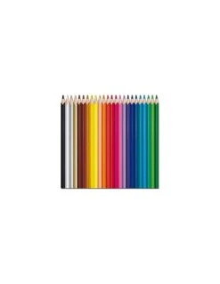Maped - Crayons De Couleur STRONG Color'Peps Pochette De 24 Crayons -Scolaires Fournitures Magasin maped crayons de couleur strong color peps pochette de 24 crayons 1