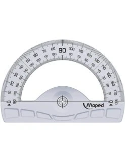 Kit De Traçage Maped 4 Piéces - Regles, Equerre Geometric -Scolaires Fournitures Magasin maped kit de 4 instruments geometric 1