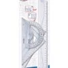 Kit De Traçage Maped 4 Piéces - Regles, Equerre Geometric -Scolaires Fournitures Magasin maped kit de 4 instruments geometric