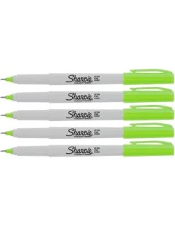 Marqueurs Permanents Sharpie, Pointe Ultra Fine, Lot De 5