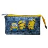Les Minions - Trousse 3 Compartiments -Scolaires Fournitures Magasin minions trousse 3 compartiments