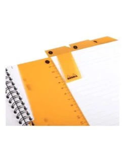 Cahier Spirale Notebook Rhodia A5+ Polypro - Petits Carreaux 160 Pages -Scolaires Fournitures Magasin notebook rhodia a5 polypro petits carreaux 160 pages 5