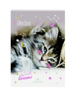 Cahier De Textes Chaton Nuage Oberthur