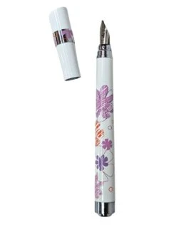 Oberthur - Stylo Plume Amarante Blanc -Scolaires Fournitures Magasin oberthur stylo plume amarante blanc 2