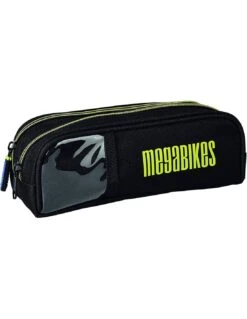 Trousse 2 Compartiments Megacars -Scolaires Fournitures Magasin oberthur trousse double compartiment megacars megabikes 5