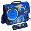 Pack Cartable Sonic 38 Cm + Trousse Ronde -Scolaires Fournitures Magasin pack cartable sonic 38 cm trousse