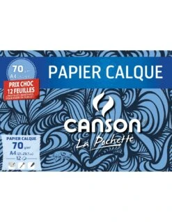 Papier Calque Canson 12 Feuilles A4