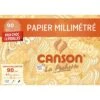 Papier Millimétré Canson 12 Feuilles A4 -Scolaires Fournitures Magasin papier millimetre canson 12 feuilles a4