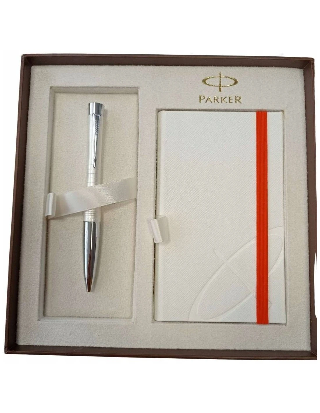 Parker® Parker Stylo Bille Urban Premium CT Bleu + Carnet Blanc 5 Parker® Parker Stylo Bille Urban Premium CT Bleu + Carnet Blanc – Image 3