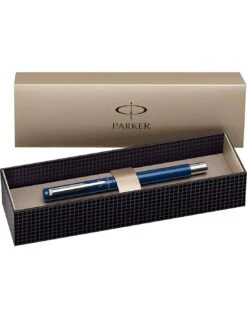 Parker® Parker Vector Stylo Plume Pointe Moyenne Bleu