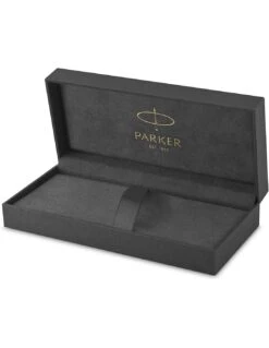 Parker® Parure De Stylo PARKER IM Laqué Noire Avec Attributs Chromés -Scolaires Fournitures Magasin parure de stylo parker im laque noire avec attributs chromes 2