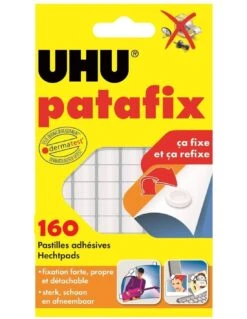 UHU® Patafix Blanche UHU 80 Pastilles Lot De 2