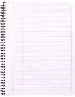 RHODIA - Cahier à Spirale Notebook Blanc - A4+ - Ligné - 160 Pages Détachables -Scolaires Fournitures Magasin rhodia cahier a spirale notebook blanc a4 ligne 160 pages 1