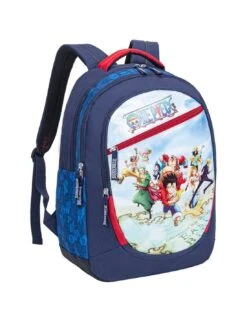 Sac à Dos One Piece 3 Compartiments -Scolaires Fournitures Magasin sac a dos 3 compartiments one piece bleu 3