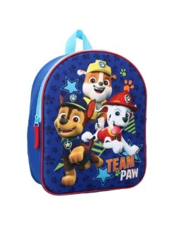 Sac à Dos La Pat' Patrouille Team Paw Bleu 32 Cm