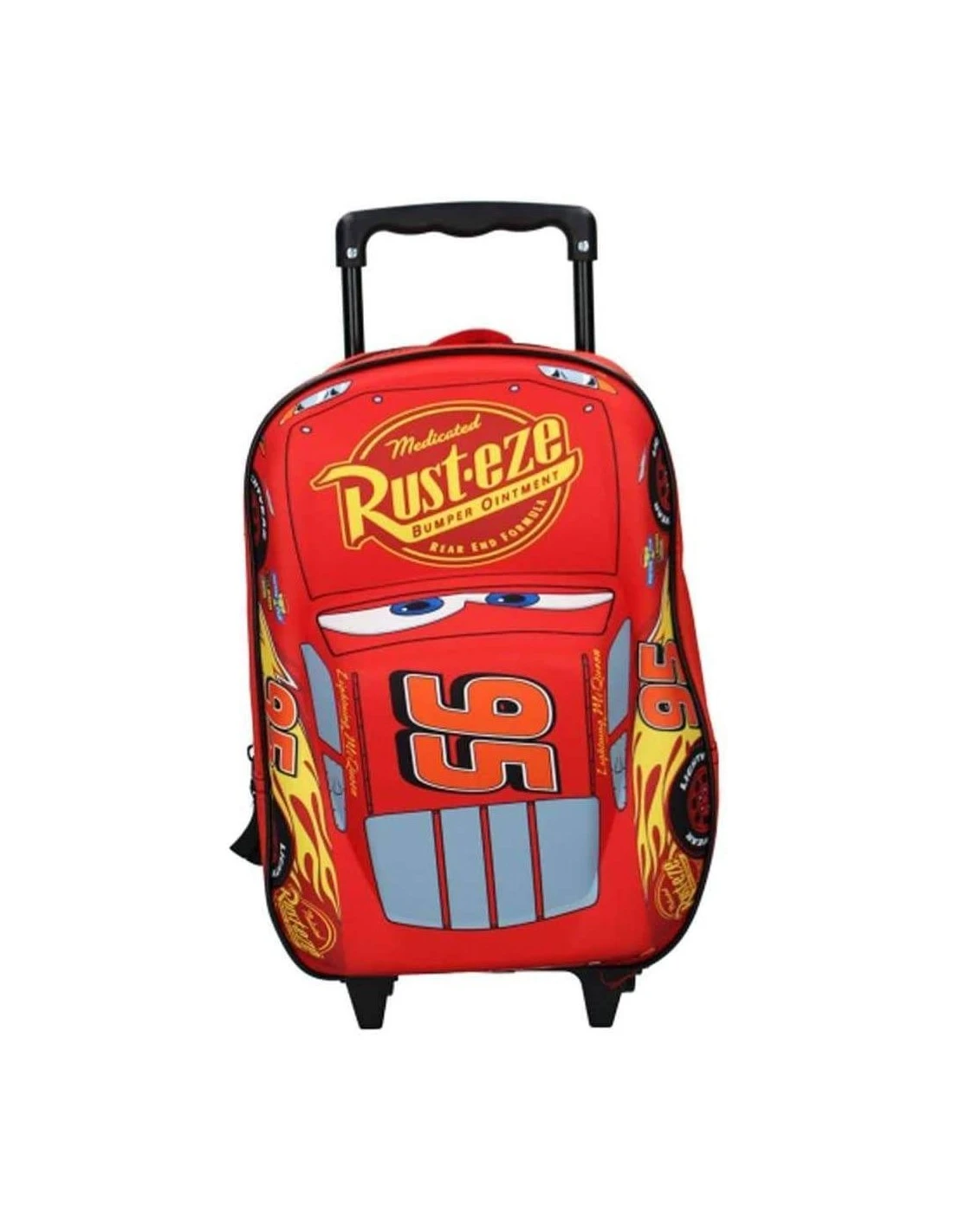 Sac à Dos à Roulettes Cars 3D Piston Cup Rouge 5 Sac à Dos à Roulettes Cars 3D Piston Cup Rouge – Image 3