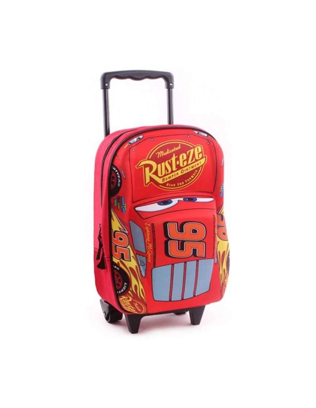 Sac à Dos à Roulettes Cars 3D Piston Cup Rouge 3 Sac à Dos à Roulettes Cars 3D Piston Cup Rouge