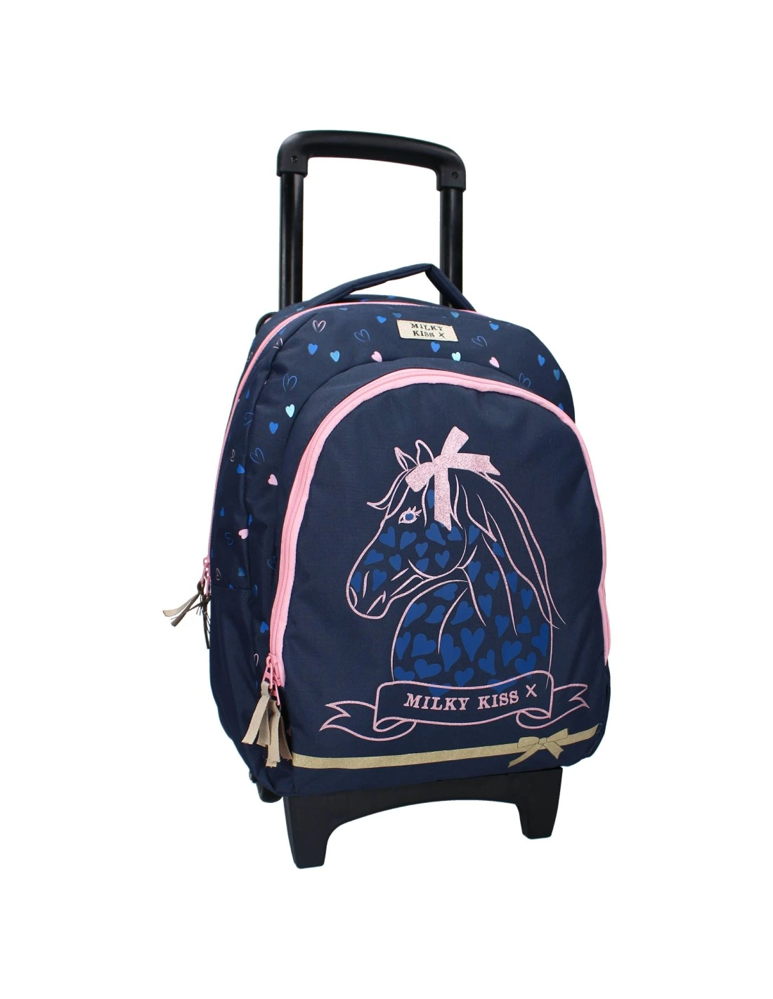 Sac à Dos à Roulettes Cheval Milky Kiss We Are One 3 Sac à Dos à Roulettes Cheval Milky Kiss We Are One