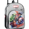 Sac à Dos à Roulettes Marvel Avengers Safety Shield Gris 38 Cm 2 Sac à Dos à Roulettes Marvel Avengers Safety Shield Gris 38 Cm -Scolaires Fournitures Magasin sac a dos a roulettes marvel avengers safety shield