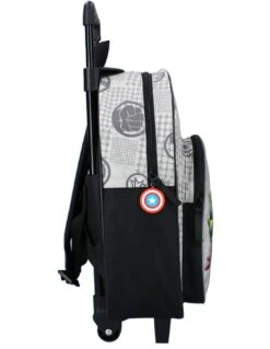 Sac à Dos à Roulettes Marvel Avengers Safety Shield Gris 38 Cm -Scolaires Fournitures Magasin sac a dos a roulettes marvel avengers safety shield 2