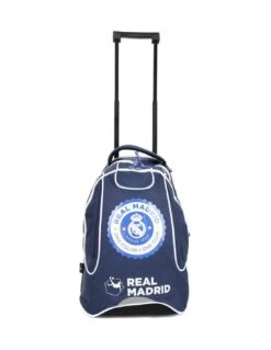 Sac à Dos à Roulettes Real Madrid 47 Cm 13 Sac à Dos à Roulettes Real Madrid 47 Cm -Scolaires Fournitures Magasin sac a dos a roulettes real madrid 2 compartiments bleu 2