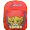 Sac à Dos Disney Le Roi Lion Simba Rouge -Scolaires Fournitures Magasin sac a dos disney le roi lion simba rouge