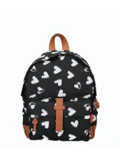 Sac à Dos Kidzroom Coeurs Noir Et Blanc 31cm