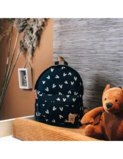 Sac à Dos Kidzroom Lucky Me Coeurs Blancs 39cm Ecologique -Scolaires Fournitures Magasin sac a dos kidzroom lucky me coeurs blancs 5