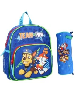 Pack Sac à Dos La Pat Patrouille Et Trousse Rescue Squad