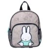 Sac à Dos Miffy 2 Compartiments Gris -Scolaires Fournitures Magasin sac a dos miffy sweet and furry gris